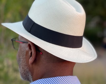 Panama hat | Fedora hat | white fedora hat | | classic Panama hat | mens fedora | fedora hats for men | gentlemen hat | hats for men | hats