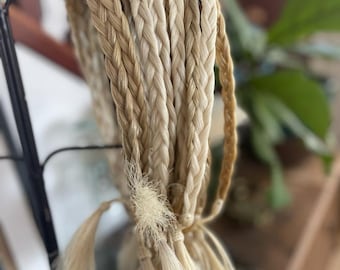Braid horsehair bands