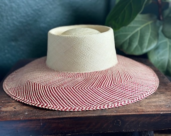 Luxury hat | beach hat | wide brim hat |  hat | unique hat | sunhat | summer hat | straw hat | resort wear | beach wear | elegant hat