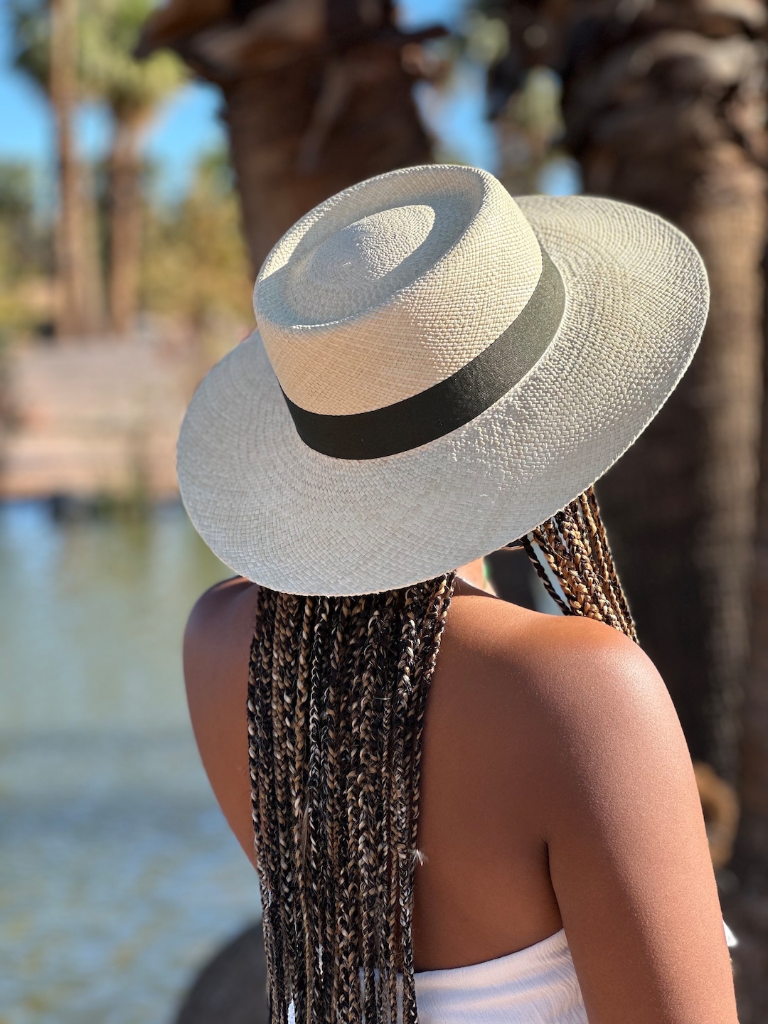 Chain Hat in Beige main image 0