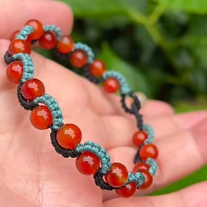 Paracord Beaded Bracelet DIY Craft Video Instruction (PDF Pattern)