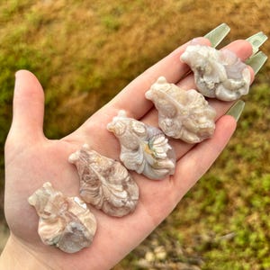 High Quality Pink Amethyst & Flower Agate Koi Fish Crystal Carvings Pendant