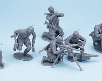 GERMAN PARATROOPERS TEAM WW2