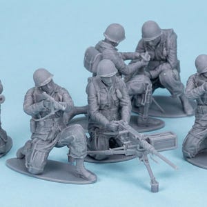 塗装済みフィギュアセット1 アメリカ第101空挺師団、ノルマンディー