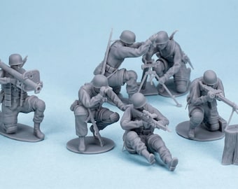 GERMAN PARATROOPERS TEAM WW2 Set 2