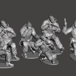 Sovjetiska rekognoseringsteamet andra världskriget 3D-utskrifts-stl-filer