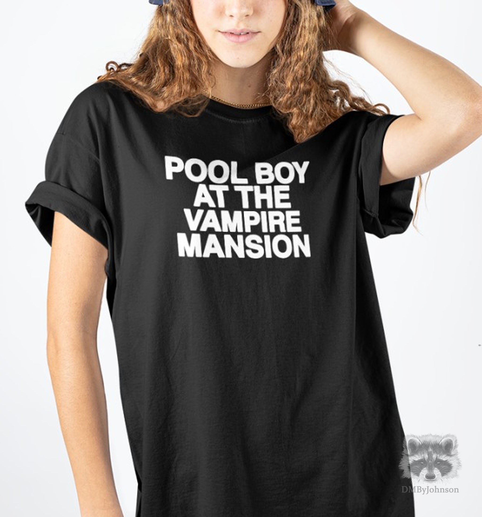 Discover Pool Boy At The Vampire Mansion Shirt