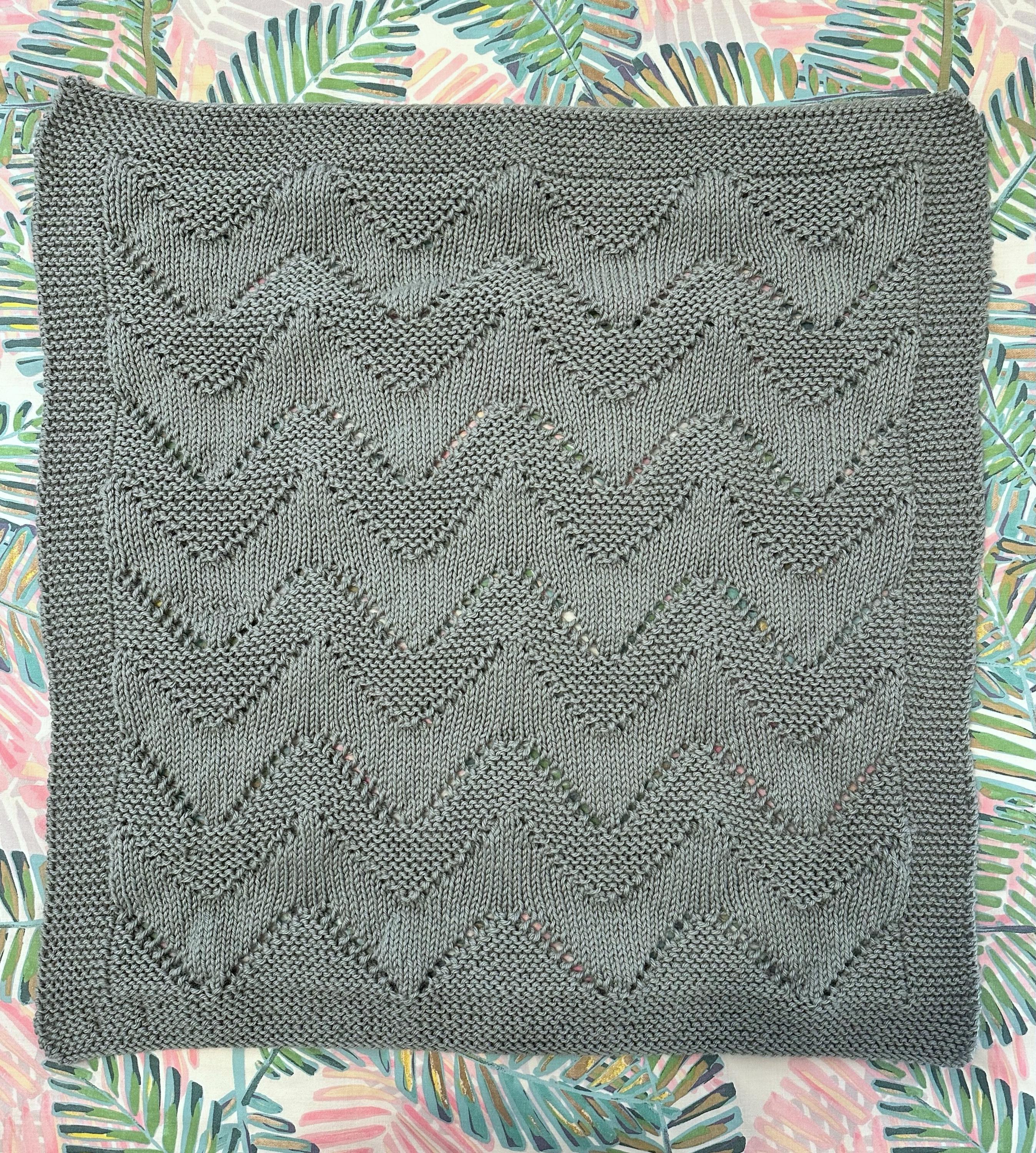 Easy Baby Blanket Knitting Pattern PDF – Beginner Friendly Knit Blanket ...