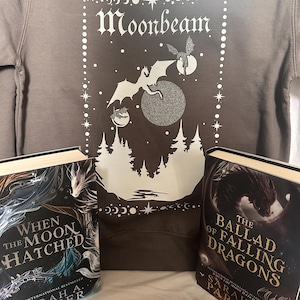 Moonbeam: When the Moon Hatched and The Ballad of Falling Dragons hoodie/sweatshirt. Moonfall series
