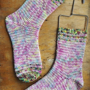 Crochet Pattern Apricity Socks image 2