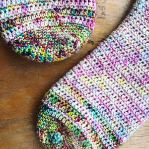 Crochet Pattern Apricity Socks image 3