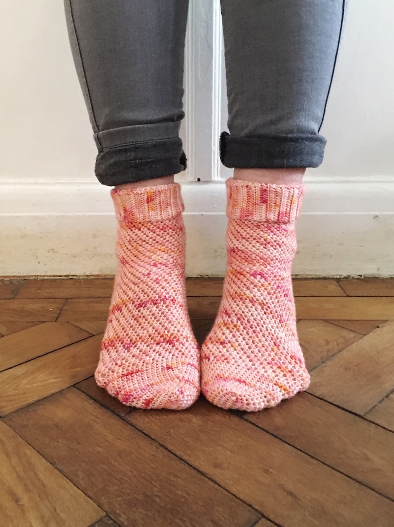 Crochet Pattern Laverna Socks image 2