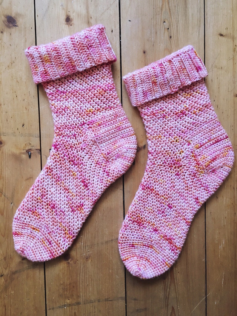 Crochet Pattern Laverna Socks image 4