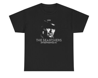 The Searchers, Western Classic, Film T-Shirt, Graphic Print