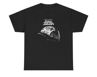 Full Metal Jacket, Stanley Kubrick, Film T-Shirt, Graphic Print, Custom Illustration