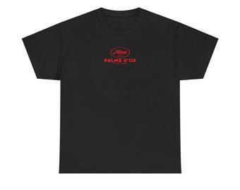 Palme D'Or Winners Film T-Shirt 1970's Graphic Print