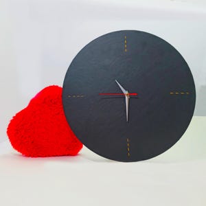 Minimalist Wall Clock SVG File | Laser Cut Clock Template | Modern Circle Clock Vector