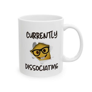 Sarcastic Ceramic Mug, Funny Office Coffee Cup, Coworker Gift, Novelty Coffee Mug, Office Joke Drinkware
