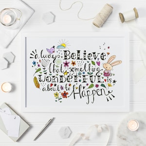 Impression de devis, citations inspirantes, citations positives, citations motivantes, citation carte, citation carte postale, citation d'art mural