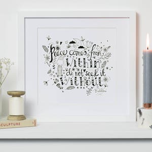 Vibrations positives, inspiration, expirez, art du yoga pour chambre à coucher, affiche murale de yoga, cartes d'affirmation, affiche de yoga, méditation zen, mantra, mantras, yogi