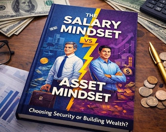 Guía sobre mentalidad de salario vs. mentalidad de activos / Elegir seguridad o construir riqueza / Mentalidad financiera en PDF / Emprendedor