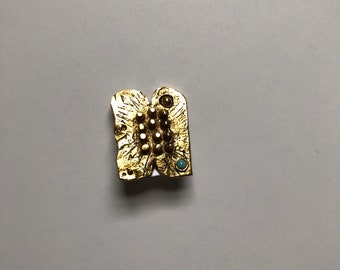 Dani Karavan Brooch Pin Brutalist Israeli Modernist Sculptor