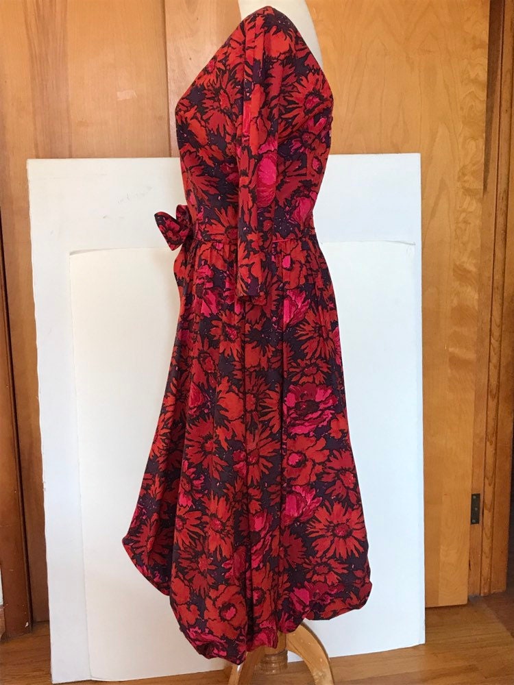 50s Jerry Gilden Spectator Dress - Etsy