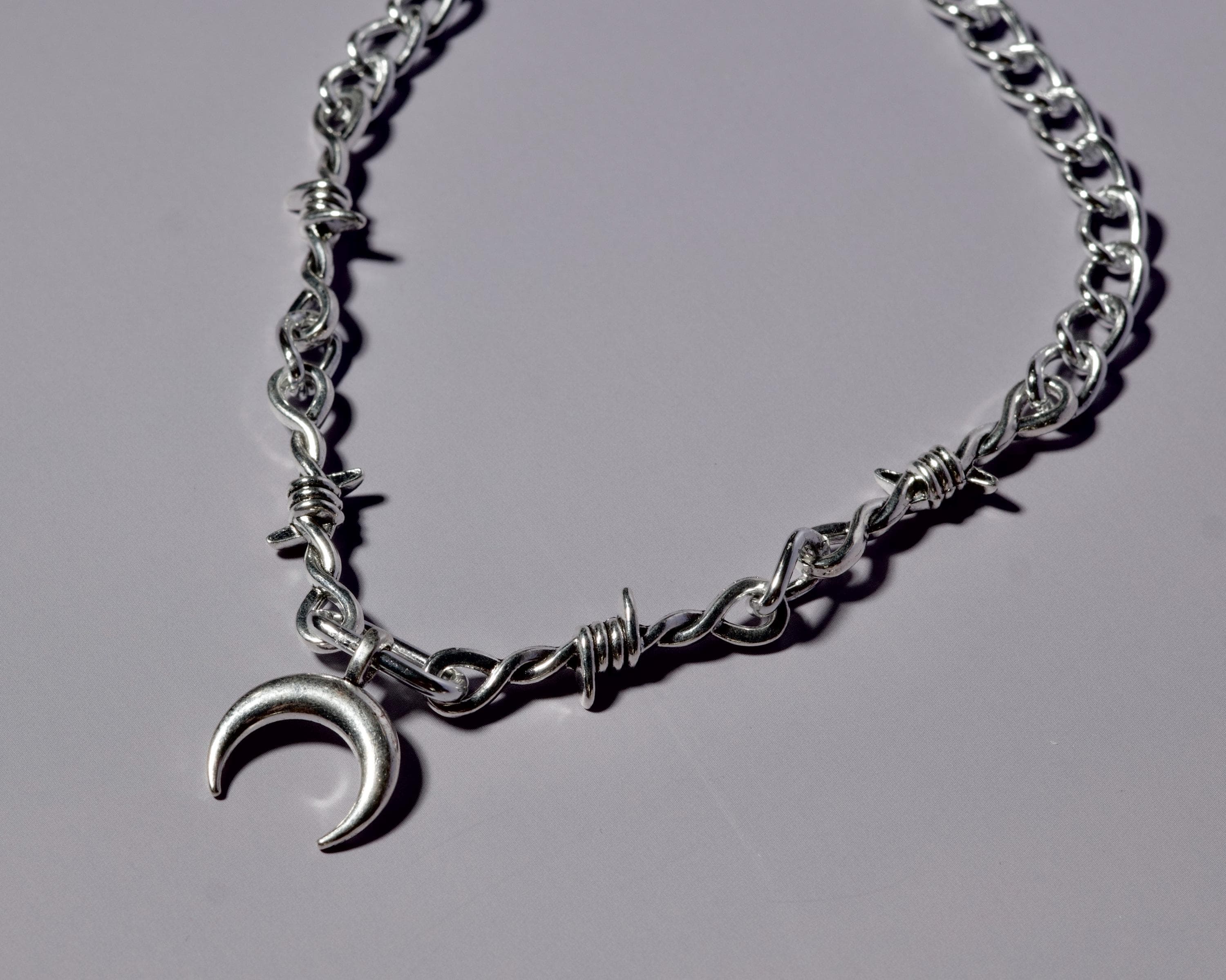 Collana Filo Spinato In Argento | Collane - Foto 11