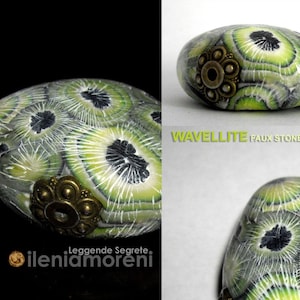 Polymer Clay Tutorial Faux Wavellite Stone