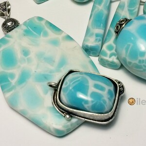 Polymer Clay Tutorial Faux Larimar Atlantide Dolphin Stone