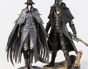 Figura De Acción Bloodborne Hunter 15 Cm – Estatua De PVC Coleccionable Para Decoración De Escritorio, Regalo Para Gamers Y Fans Del Juego