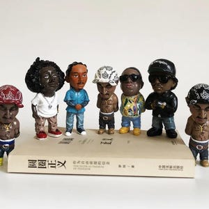 Mini rapper figures set hotsell