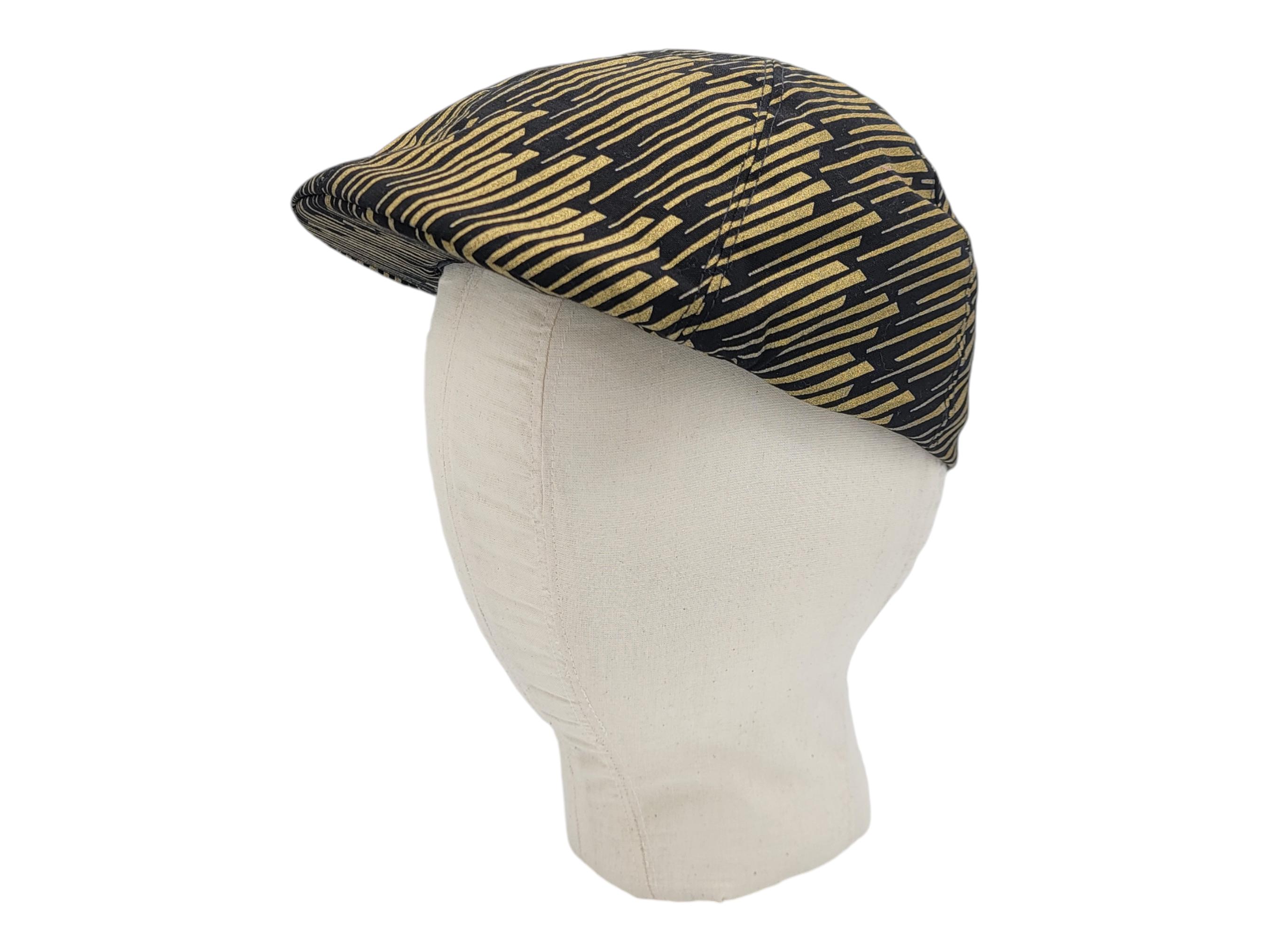 Gold flat cap hotsell