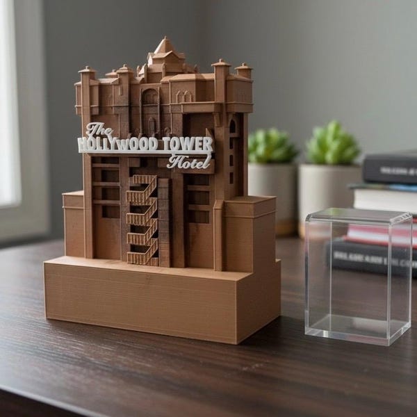 Hollywood Tower Hotel Miniature – Disney’s Tower of Terror Inspired Collectible
