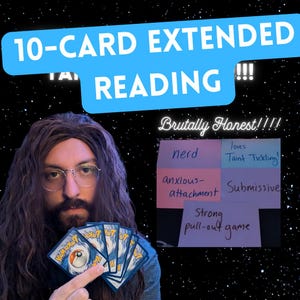 10-Card EXTENDED Attribute Arcana Deck + Tarot Deck Reading!! READ DESCRIPTION! Will Change Your Life!