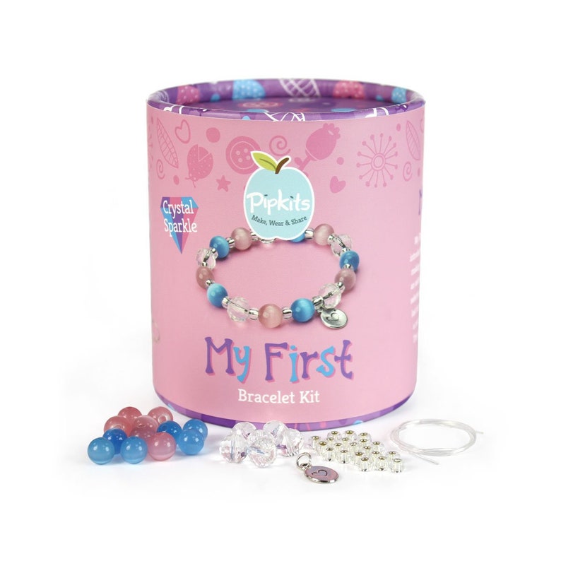 Bracelet Making Kit Kids Jewellery Making Kit Children's Etsy