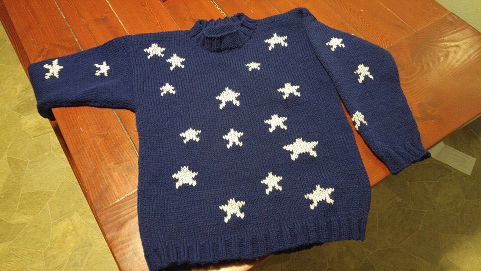 Hand Knit Coraline Sweater Etsy