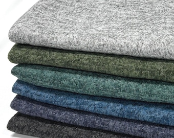 Sweater Knit Fabric, Soft Textured Poly for Cardigans and Clothes