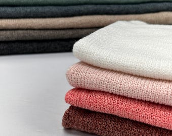 Sweater Fabric, Havy K-tiara. 78% Polyester 22 Rayon Knit By The Yard