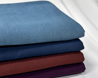 Two Face F/T Solid Color. French terry.60&quot; width. Fabric By The Yard.