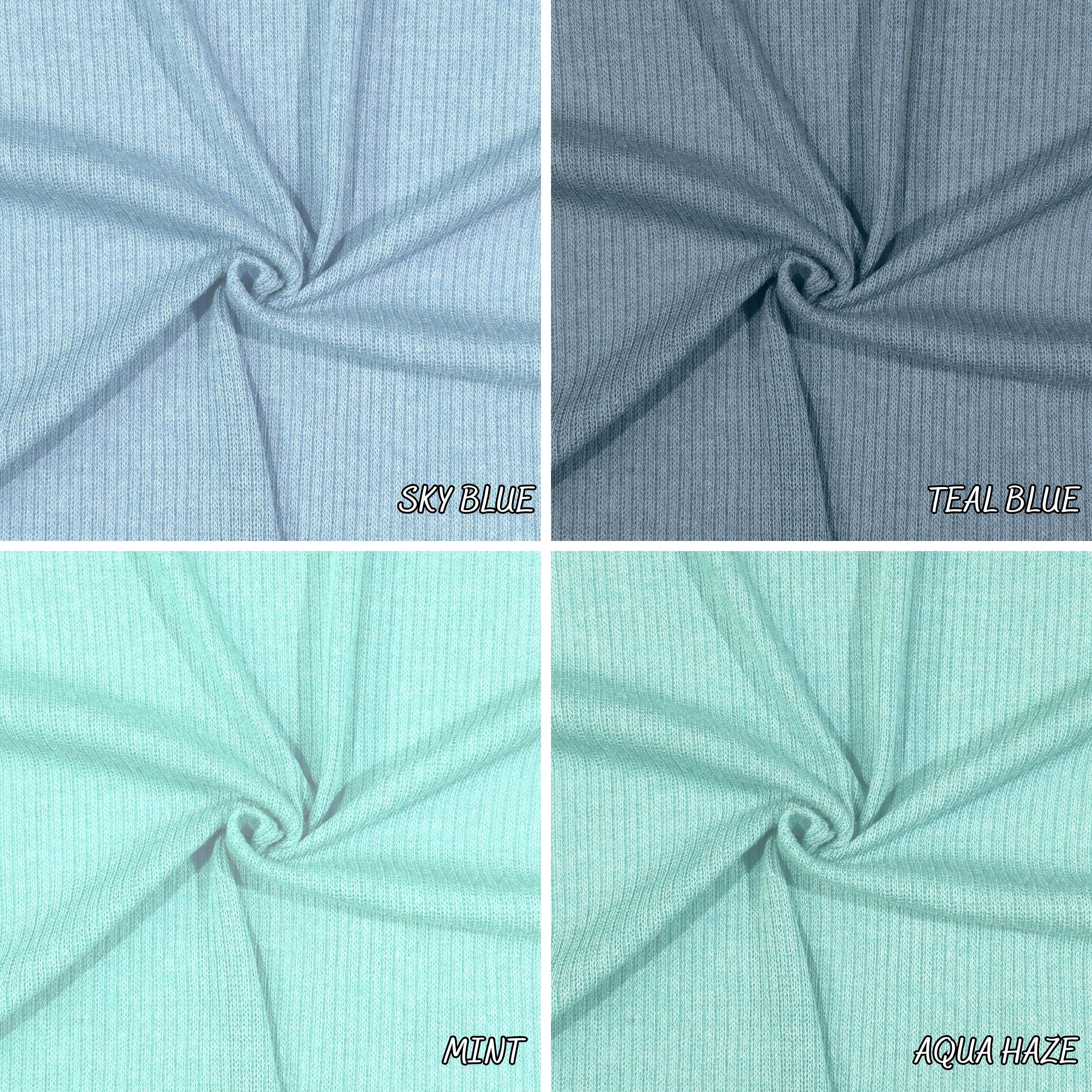 Rib Knit Fabric. Bella Rib Hacci Rib. Light and Rib Sweater. Fabric for ...