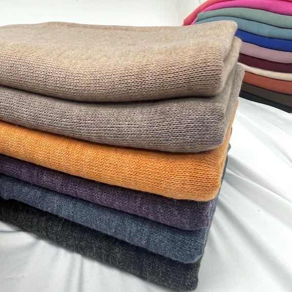 Angora Fabric: make sweaters fabric. Perfect for Autumn Wear and Baby Crafts