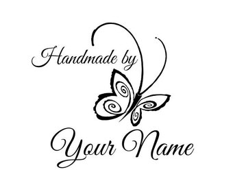 Personalized Custom Made Unmounted Rubber Stamps C09