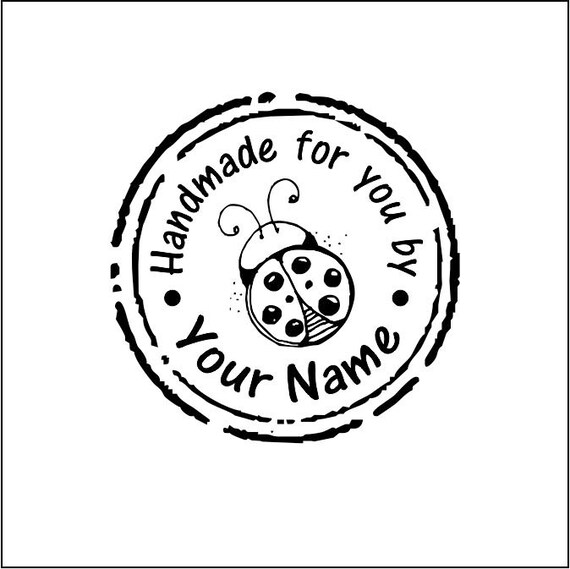 Personalized Custom Made Name Unmounted Rubber Stamps H06 Etsy