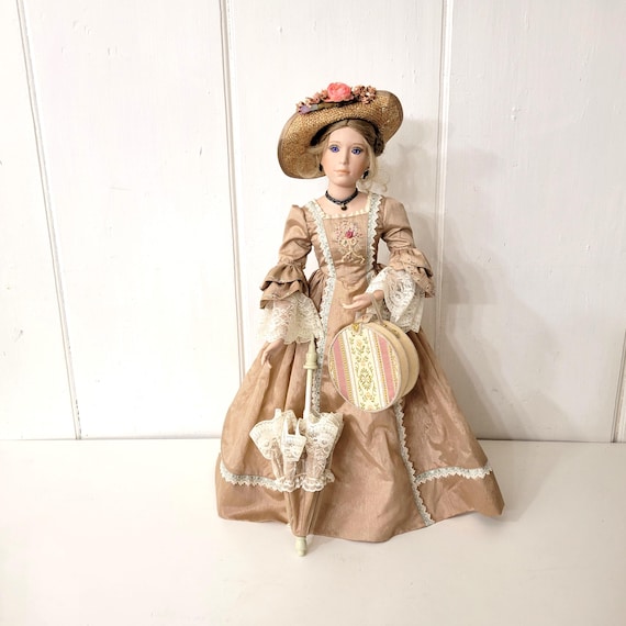 Porcelain Doll, the Danbury Mint, Bess by Rose Pinkul - Etsy