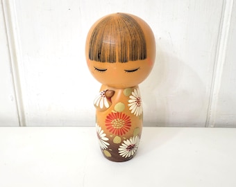 Vintage Sosaku Kokeshi Wood Doll