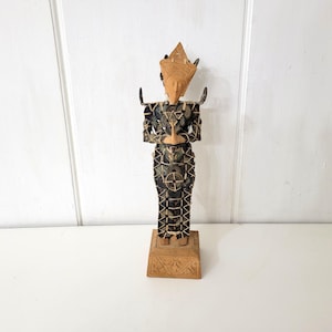 Indonesian Coin God Statue