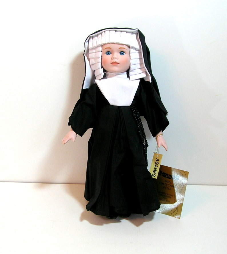 vintage nun doll