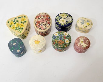 Kashmiri Paper Mache Trinket Boxes Instant Collection