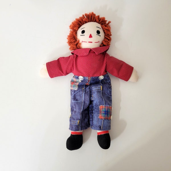 Handmade Raggedy Andy Doll